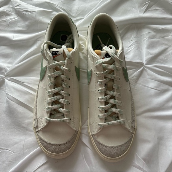 Nike Blazer Low 77 PRM Certified Fresh Sail Green Men 10.5, NEW, no box - Picture 7 of 10